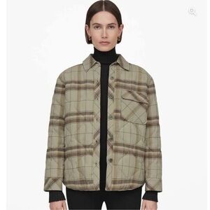 Anine Bing Jacob Plaid Jacket